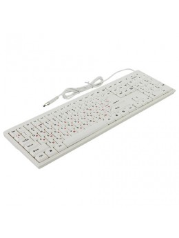 Клавиатура проводная SVEN Standard 303, USB, 104 клавиши, белая, SV-03100303UW Клавиатура проводная SVEN Standard 303, USB, 104 клавиши, белая, SV-03100303UW