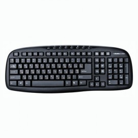 Набор беспроводной SVEN Comfort 3400, клавиатура 112 клавиш, мышь 5 кнопок + 1 колесо-кнопка, черный, SV-03103400WB
