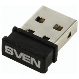Набор беспроводной SVEN Comfort 3400, клавиатура 112 клавиш, мышь 5 кнопок + 1 колесо-кнопка, черный, SV-03103400WB