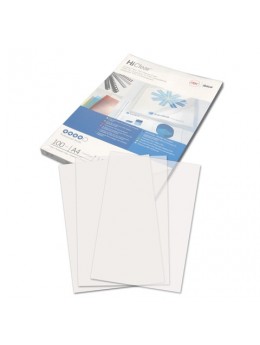 Обложки пластиковые для переплета А4, КОМПЛЕКТ 100 шт., 150 мкм, прозрачные, GBC (Англия) 'Transparent', CE011580E