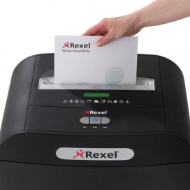 Уничтожитель (шредер) REXEL RDX1850, 10-15 человек, 3 уровень секретности, фрагменты 4x45 мм, 18 листов, 50 л, CD, 2102421EU