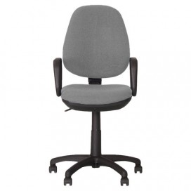 Кресло офисное 'Comfort GTP' с подлокотниками, серое ZT-13