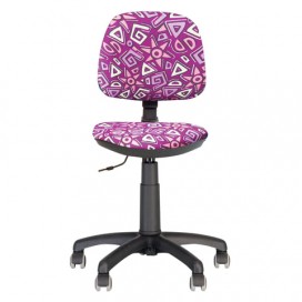 Кресло детское 'Swift GTS', без подлокотников, розовое с рисунком, SwiftGTS YN-560