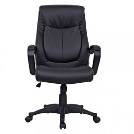 Кресло офисное BRABIX 'Enter EX-511', экокожа, черное, 530859