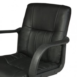 Кресло BRABIX 'Hit MG-300', с подлокотниками, экокожа, черное, 530864