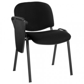 Стол (пюпитр) для стула 'ИЗО', для конференций, складной, пластик/металл, черный