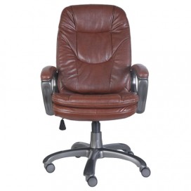Кресло офисное CH-868AXSN, экокожа, коричневое, CH-868AXSN/Brow