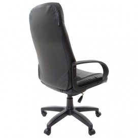 Кресло офисное BRABIX 'Strike EX-525', экокожа черная, ткань черная, TW, 531381