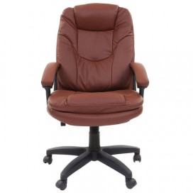 Кресло офисное BRABIX 'Trend EX-568', экокожа, коричневое, 531396
