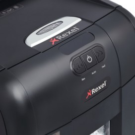 Уничтожитель (шредер) REXEL AUTO+130М (США), для 1-3 человек, автоподача, 5 уровень секретности, 2x15 мм, 130 листов, 26 л, 2104100EUA