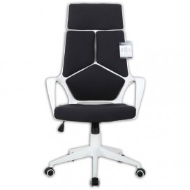 Кресло офисное BRABIX PREMIUM 'Prime EX-515', пластик белый, ткань, черное