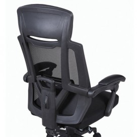 Кресло офисное BRABIX 'Nexus ER-401', синхромеханизм, подголовник, черное