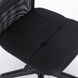 Кресло компактное BRABIX Smart MG-313, без подлокотников, черное