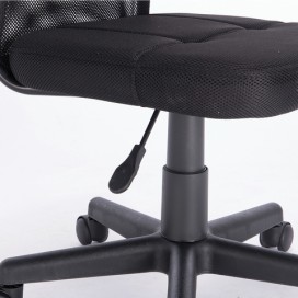 Кресло компактное BRABIX Smart MG-313, без подлокотников, черное