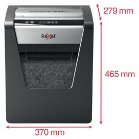 Уничтожитель (шредер) Rexel Momentum X415, 1-3 человека, 4 уровень секретности, фрагменты, 4х40 мм, 15 листов, 23 л, 2104576EU