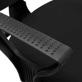 Кресло BRABIX Prestige Ergo MG-311, регулируемая эргономичная спинка, ткань, черное