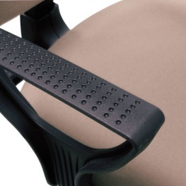 Кресло BRABIX Prestige Ergo MG-311, регулируемая эргономичная спинка, кожзам, черное