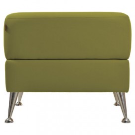 Кресло мягкое 'V-700', 730х820х720 мм, c подлокотниками, экокожа, светло-зеленое