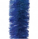 Мишура 1 штука, диаметр 100 мм, длина 2 м, синяя, 5-180-10