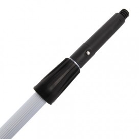 Ручка для стекломойки телескопическая 120 см, алюминий, стяжка 601522, стекломойка 601518, ЛАЙМА PROFESSIONAL, 601514