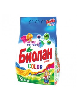 Стиральный порошок-автомат 2,4 кг, БИОЛАН Color (Нэфис Косметикс), 103-4