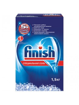 Соль от накипи в посудомоечных машинах 1,5 кг FINISH (Финиш), 3012703