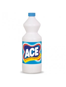 Средство для отбеливания и чистки тканей 1 л, ACE (Ас), для белой ткани