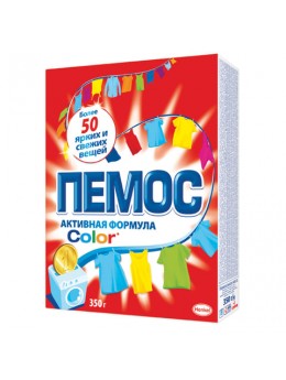 Стиральный порошок-автомат 350 г, ПЕМОС Color 'Активная формула', 2080107
