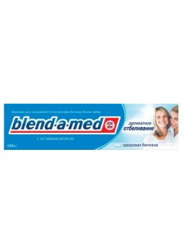 Зубная паста, 100 мл, BLEND-A-MED (Бленд-а-Мед) Анти-кариес 'Деликатное отбеливание' Зубная паста, 100 мл, BLEND-A-MED (Бленд-а-Мед) Анти-кариес 'Деликатное отбеливание'