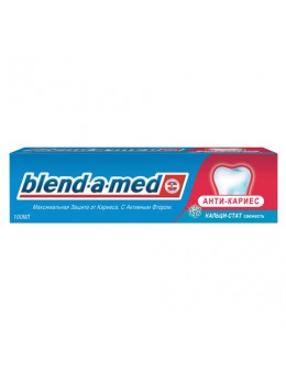 Зубная паста, 100 мл, BLEND-A-MED (Бленд-а-Мед) Анти-кариес 'Свежесть'