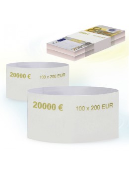 Бандероли кольцевые, комплект 500 шт., номинал 200 евро
