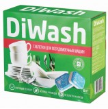 Таблетки для мытья посуды в посудомоечных машинах 30 шт. DIWASH (Дивош)