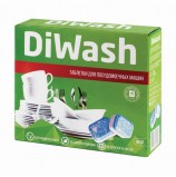 Таблетки для мытья посуды в посудомоечных машинах 60 шт. DIWASH (Дивош)