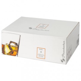 Набор стаканов для виски, 6 шт., объем 310 мл, низкие, стекло, 'Baltic', PASABAHCE, 41290