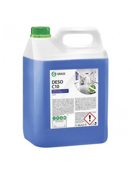Средство дезинфицирующее 5 кг GRASS DESO C10, нейтральное, низкопенное, концентрат, 125191