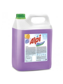 Средство для стирки жидкое 5 кг GRASS ALPI, для цветных тканей, нейтральное, концентрат, гель, 125186