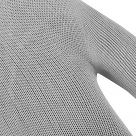 Перчатки нейлоновые MANIPULA 'Микронит', нитриловое покрытие (облив), размер 10 (XL), белые/черные, TNI-14