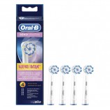 Насадки для электрической зубной щетки ORAL-B (Орал-би) 'Sensi Ultrathin EB60', КОМПЛЕКТ 4 шт., 53019233