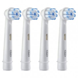 Насадки для электрической зубной щетки ORAL-B (Орал-би) 'Sensi Ultrathin EB60', КОМПЛЕКТ 4 шт., 53019233