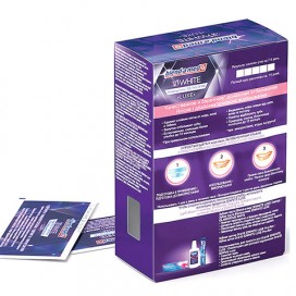 Отбеливающие полоски для зубов BLEND-A-MED (Бленд-а-мед) 3DWhite Luxe, КОМПЛЕКТ 14 пар, 1020638