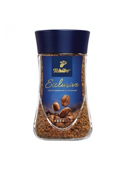 Кофе растворимый TCHIBO 'Exclusive', сублимированный, 190 г, стеклянная банка, -