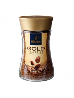 Кофе растворимый TCHIBO 'Gold selection', сублимированный, 190 г, стеклянная банка, - Кофе растворимый TCHIBO 'Gold selection', сублимированный, 190 г, стеклянная банка, -