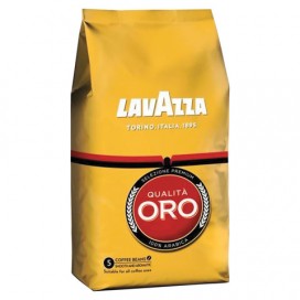 Кофе в зернах LAVAZZA (Лавацца) 'Qualita Oro', натуральный, 1000 г, вакуумная упаковка, 2056
