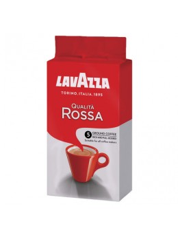 Кофе молотый LAVAZZA (Лавацца) 'Qualita Rossa', натуральный, 250 г, вакуумная упаковка, 3580