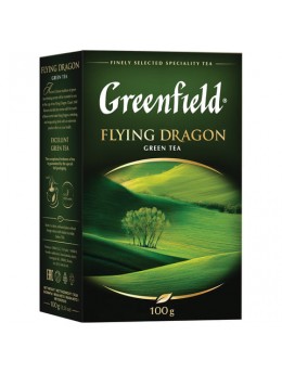 Чай GREENFIELD (Гринфилд) 'Flying Dragon', зеленый, листовой, 100 г, 0357 Чай GREENFIELD (Гринфилд) 'Flying Dragon', зеленый, листовой, 100 г, 0357