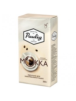 Кофе молотый PAULIG (Паулиг) 'Mokka', натуральный, 250 г, вакуумная упаковка, для заваривания в чашке, 16672