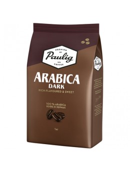 Кофе в зернах PAULIG (Паулиг) 'Arabica DARK', натуральный, 1000 г, вакуумная упаковка, 16608