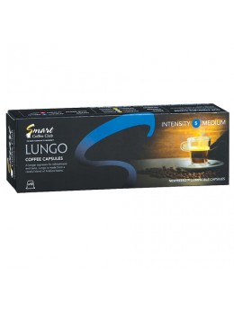 Капсулы для кофемашин NESPRESSO 'Lungo', натуральный кофе, 10 шт. х 5 г, SMART COFFEE CLUB Капсулы для кофемашин NESPRESSO 'Lungo', натуральный кофе, 10 шт. х 5 г, SMART COFFEE CLUB