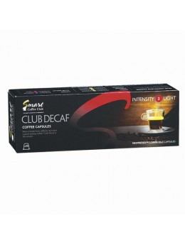 Капсулы для кофемашин NESPRESSO 'Decaf', натуральный кофе, 10 шт. х 5 г, SMART COFFEE CLUB Капсулы для кофемашин NESPRESSO 'Decaf', натуральный кофе, 10 шт. х 5 г, SMART COFFEE CLUB