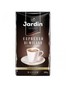 Кофе молотый JARDIN (Жардин) 'Espresso di Milano', натуральный, 250 г, вакуумная упаковка, 0563-26